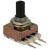 Potencjometr; osiowy; jednoobrotowy; WI20-503; 50kohm; liniowa; 20%; 1W; oś fi 6,00mm; 16mm; plastik; gładka; 300°; cermetowy; p