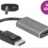 63118 DisplayPort Adapter, DP 1.4 male to HDMI female