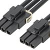 Molex Kabel przewód-płytka 3 216400 Żeńskie 600V Mega-Fit 150 mm 3 Czarny Żeńskie Mega-Fit