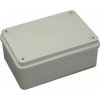 Puszka n/t hermetyczna 120x80x50 bez dławików IP65 szara S-BOX 216