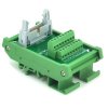 ELECTRONICS-SALON IDC-16 DIN Rail Mounted Interface Module, Breakout Board, Terminal Block.