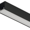 Profil LED nawierzchniowy, czarny, 2102 Häfele Lighting, 83395735