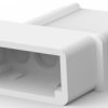 Plug housing, 3 pole, pitch 5.08 mm, straight, natural, 1-480305-0