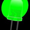 Diody LED Zielone