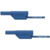 Schützinger VSFK 8500/1/150/BL Safety Test Lead 150cm Blue 1pc