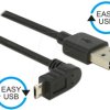 83857 Cable EASY-USB 2.0-A male>Micro USB 2.0 m. angled l/r 0.5 m