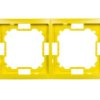 Simon Basic Neos Ramka Podwójna Limonkowy Bmrc2/036