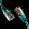 EC020200266 Patch cable, Cat.8.1, S/FTP PiMF, 2000 MHz, 0.25 m, green