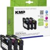 KMP atrament Zamiennik Epson 27XL, T2715, T2712, T2713, T2714 zamiennik Combi-Pack Cyjan, Magenta, Żółty E179V 1627,4005