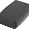 ABS handheld enclosure, (L x W x H) 117 x 79 x 25 mm, black (RAL 9005), IP65, 1553WBBK