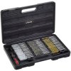 Vigor V4646 Vigor Brush Set 38-Part Professional Cleaning & Deburring