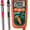 Digital multimeter DM220, 200 mA(DC), 200 mA(AC), 600 VDC, 600 VAC, 200 µF, CAT IV 600 V