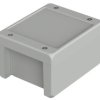 Aluminum enclosure, (L x W x H) 159 x 128 x 90 mm, light gray (RAL 7035), IP69K, 00163235