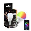 Żarówka RUVA Smart WiFi RGB+CCT LED 4,8W, E14 kulka, 2700K-6500K, 470lm, 220-240V EDO777620 EDO