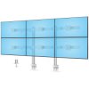 StarTech.com 6-MONITOR-ARM-A Six-Monitor Desk Mount with Crossbar, Up To 32-inc