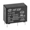 Przekaźnik mocy 5V dc SPST Hongfa Europe GMBH 10 A 200mW, montaż PCB 55Ω Styk płytki drukowanej