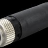 28047 M8 connector, 4-pin, screw terminal