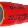 VDE 1/2 inch socket wrench, 22 mm, 16-449 VDE