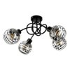 MILANO 4P E27, lampa wisząca, max. 4x60W, czarna,AD-LD-6416BE27SW