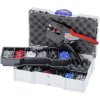 Knipex 97 90 27 Crimp Set Crimpers With Tools And Dies Red Handle