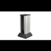 Simon Connect Minikolumna Alc Dwustronna 8Xk45 Anodyzowane Aluminium Alc322/8/14