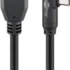 Kabel USB-C™ na USB-A 3.0 90, czarny - Długość kabla 3 m