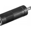 Adapter do słuchawek AUX, złącze jack 3,5 mm na 6,35...