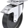Blickle 685370 L-PP 200G-FI Rolka obrotowa z blachy stalowej Średnica koła: 200 mm Maksymalne obciążenie: 400 kg 1 szt.