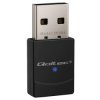 Qoltec Bezprzewodowy Ultra szybki mini adapter WiFi 6 Standard AX Bluetooth 5.4 USB 900Mbps