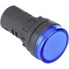 TRU COMPONENTS 140391 LED indicator light Blue 12V DC Industrial panel