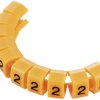 TRU COMPONENTS TC-MB2/2203 Oznacznik kablowy Nadruk 2 Zakres średnicy zewnętrznej 4 do 5.10 mm