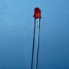 LED 3mm RED CLEAR L=16 (100SZT)