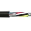Wielożyłowy kabel przemysłowy liczba żył 20 Nieekranowany RS PRO 0.22 mm² średnica zew 11 mm Czarny 100 m Polichlorek