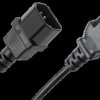 Kabel zasilający AC przedłużacz do komputera drukarki monitora IEC C13 C14 0,5m