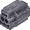 TE Connectivity 1-967644-1 Obudowa złącza pin żeńskiego na kabel 1-967644-1, automotive, piny: 2, 1 szt.