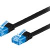 F.U/Utp6a-Cu-070Bk Patch Cord U/Utp 6A Linka Cu Pvc Czarny 7M 32Awg