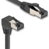 kabel LAN Delock 80448, 1 szt., RJ45, CAT 8.1, S/FTP, 5.00 m, czarny