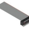 Kabel taśmowy raster 1.27mm Płaski, AWG 30 AWG Samtec -40→ +105 °C