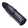 5 Pin Male DMX Plug Connector XLR