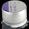 20SVP68M SMD-polymer aluminium, low ESR, 68 µ, 20 V