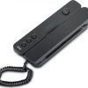 Unifon domofonowy analogowy do instalacji 5 przewodowej (system 4+n) Urmet Signo 1140/41 Czarny