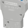 Circuit breaker, thermal-magnetic, 1 pole, 0.5 A, 50 V (DC), faston plug, IP30, 2800857