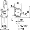 Zacisk typu U OBO Bettermann 1167066 1167066, 1 szt.