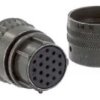 Złącze 19-pinowe Męski Amphenol Industrial Żeński Montaż na kablu MIL-DTL-26482 rozmiar 14