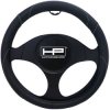 HP Autozubehör 19703 Steering wheel cover Black Polyurethane 39cmx4cm 37-39cm