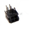 Wtyk męski 2x2piny do druku kątowy 3mm 5A MOLEX