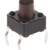 Klosz do przycisku dotykowego SPST 50 mA przy 12 V DC 7mm 3.5mm