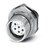Złącze wielostykowe przemysłowe 7-pinowe M23 Montaż tylny Gniazdo Phoenix Contact