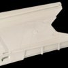 120X10029X Flush-mounted frame for DIN-41617-Leisten