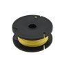Opencircuit Stranded-Core yellow wire on spool - 22AWG - 7.5 meter